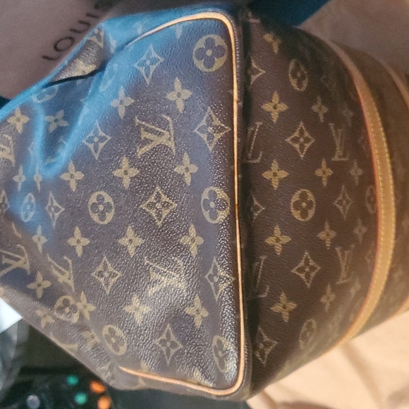 Louis Vuitton Boston Bag Keepall Monogram 45 Unisex Satchel; date code SA - Picture 12 of 17
